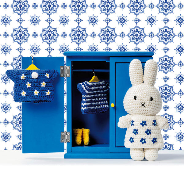 Doudou Miffy Bleu de Delft Just Dutch