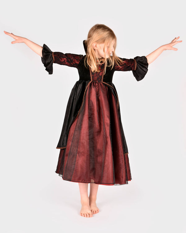 Deluxe Vampire Queen Dress 110-116 cm 4-6 years