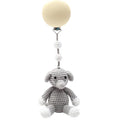 Elephant Stroller Hook - Grey