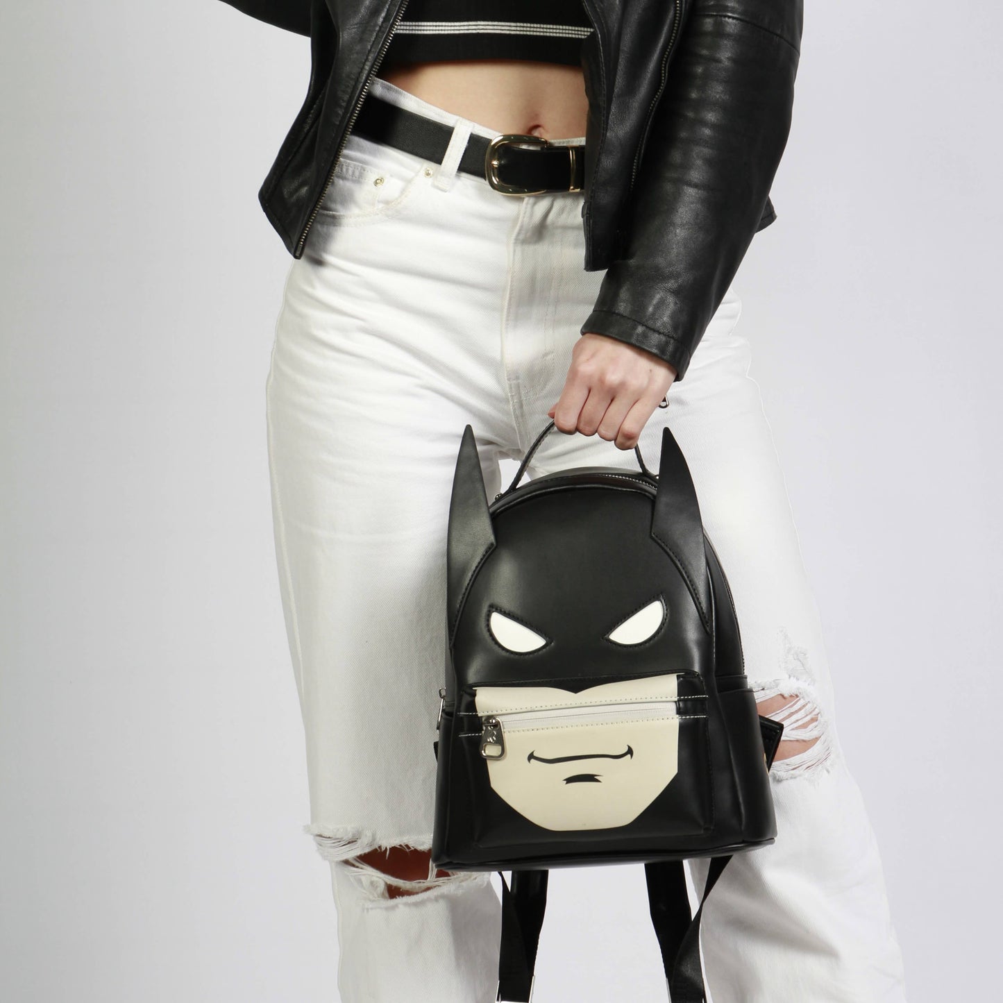 Sac à dos urbain noir DC Comics Batman Batsignal-Heady