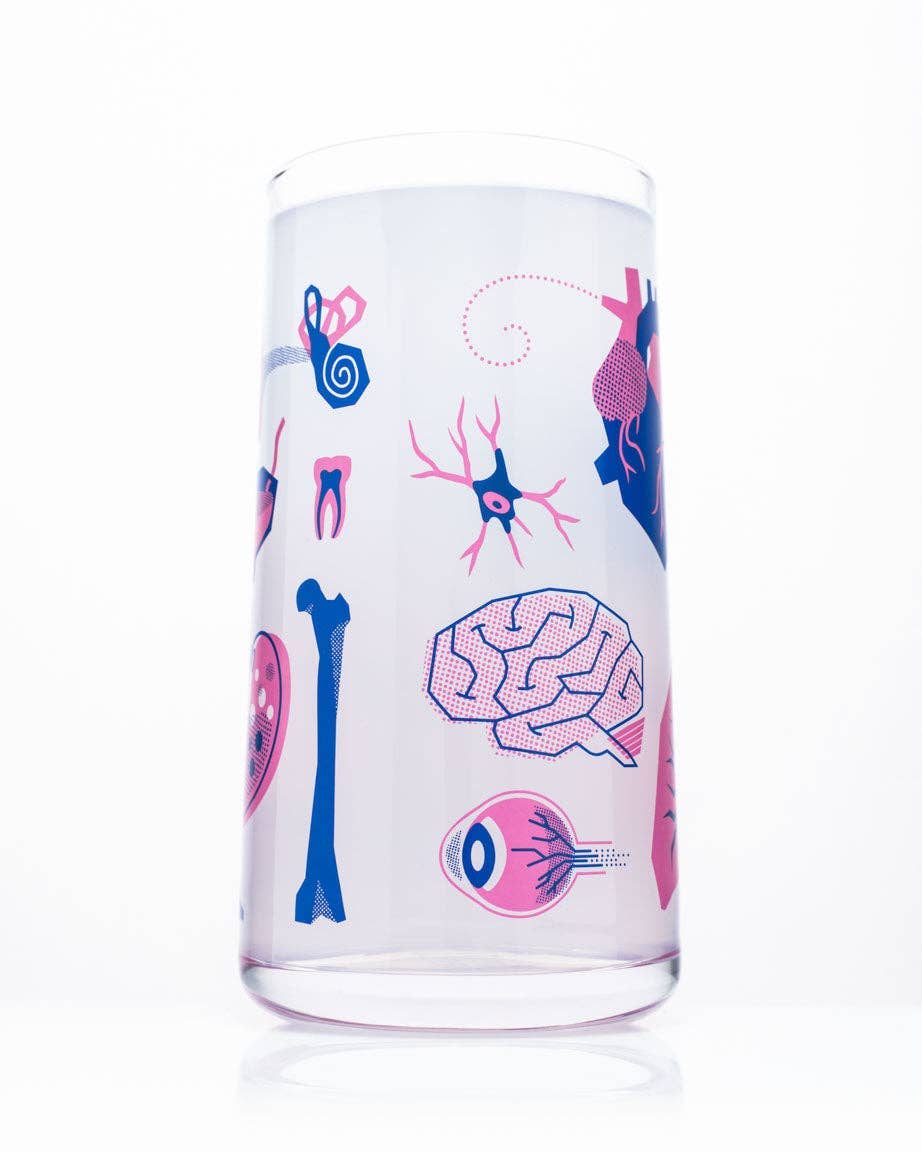 Retro Anatomy Glass