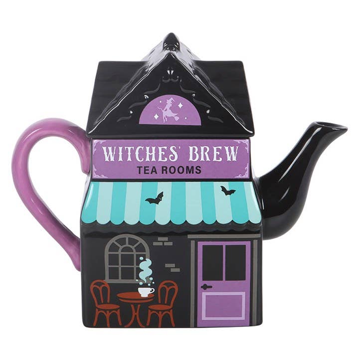 Witches' Brew Teahouse Halloween Teapot