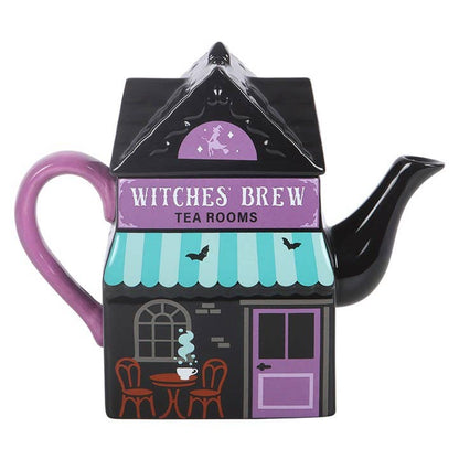 Witches' Brew Teahouse Halloween Teapot