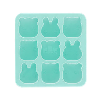 Ice cube tray/Freeze &amp; Bake Poddies mold - Mint