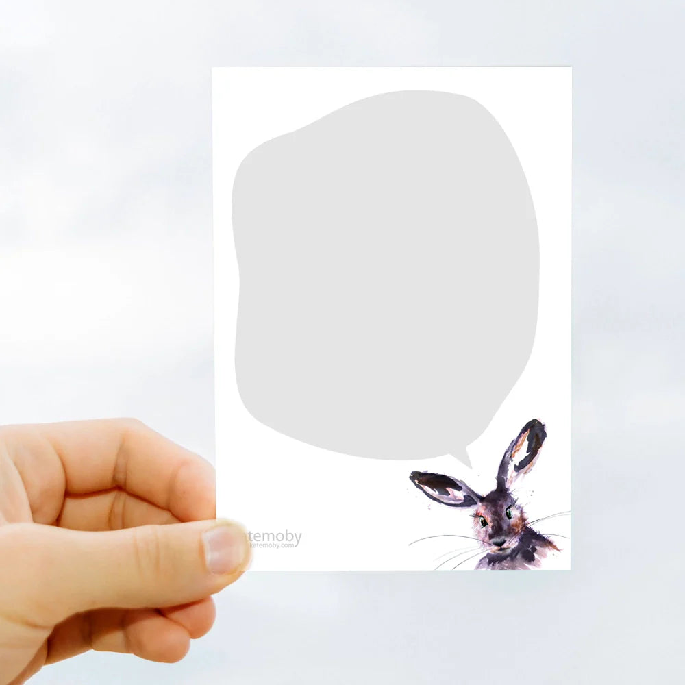 Postkarte Aquarelle Vache