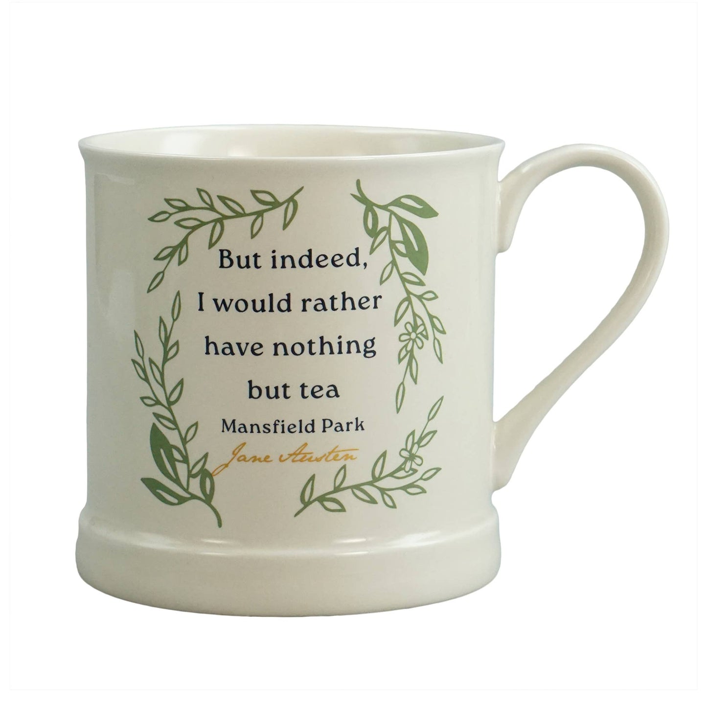Jane Austen (Silhouette) Vintage Shape Mug 375 ml