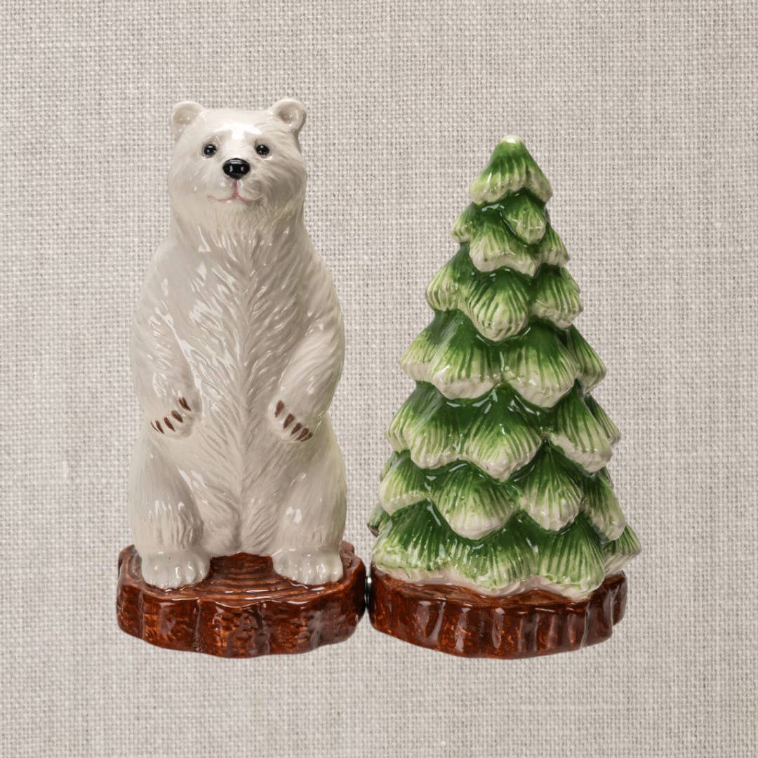 Polar Bear Salt and Pepper Shaker Set