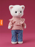 Poupée en peluche Lucky Kitty : Sweet Denim - 38 cm - 3+