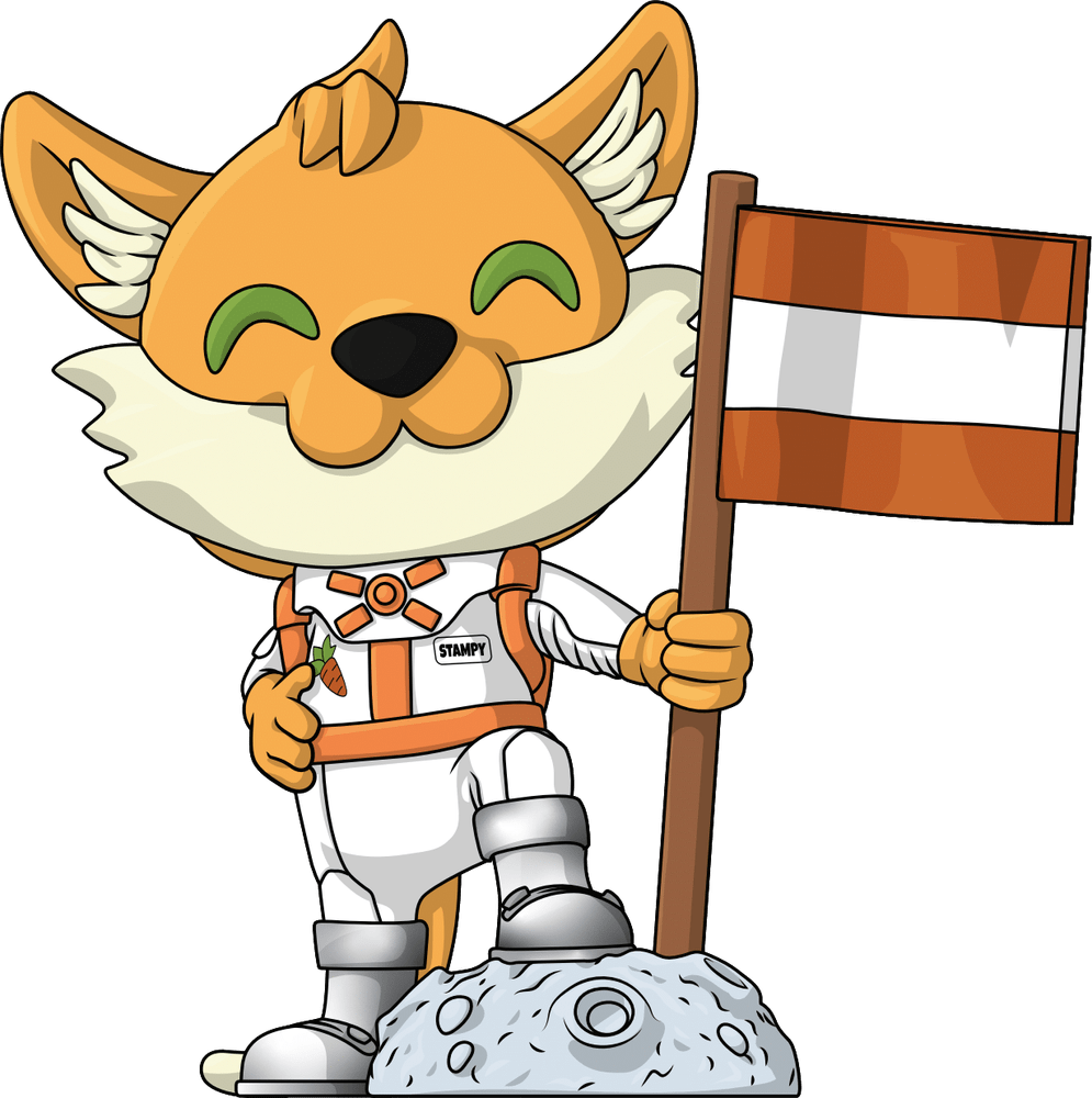 Stampy dans l'espace