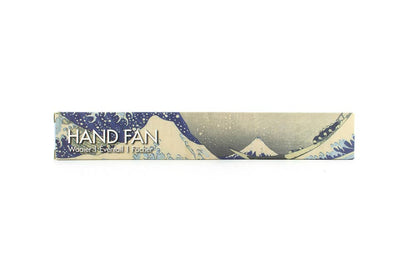 Hokusai's "The Great Wave" Bamboo Hand Fan