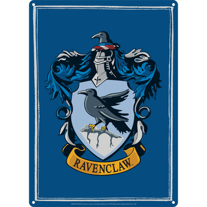 Metalen bord - Harry Potter (Ravenklauw)