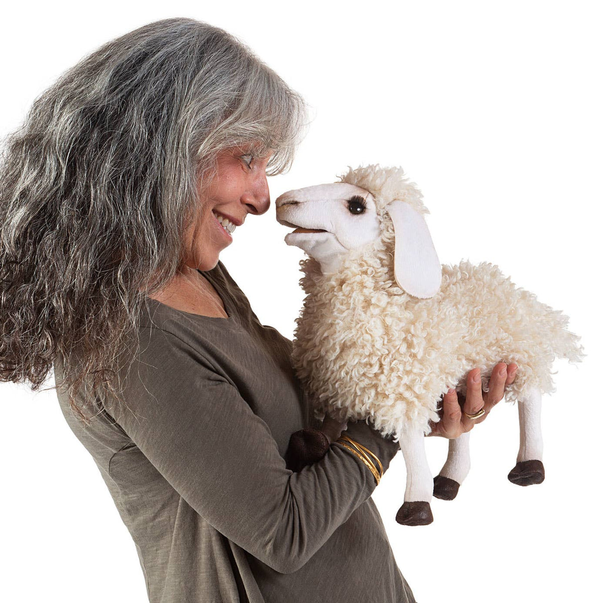 Woolly Sheep Hand Puppet