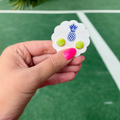 Boucles d'Oreilles Balle de Tennis