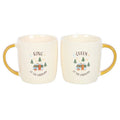 Duo de Mugs « Roi & Reine de la Caravane » – 400 ml