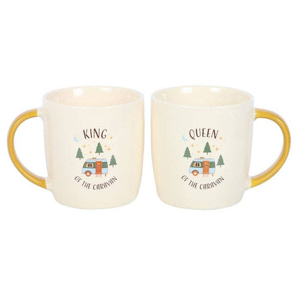 Pair of Mugs "Reindeer and King of the Campsite"