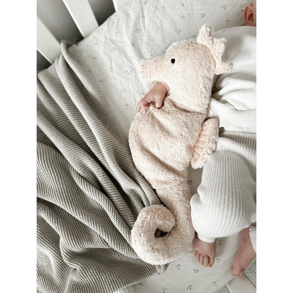 Klein knuffelbaar pluche zeepaardje