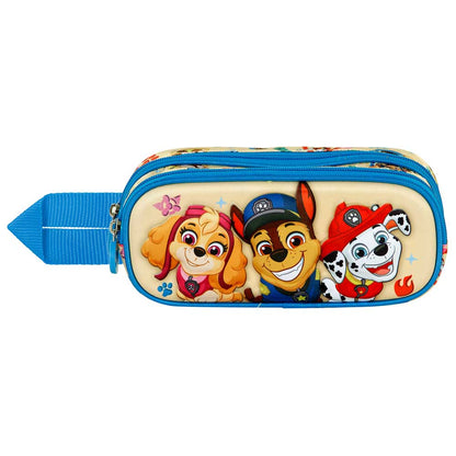 Paw Patrol Friendship 3D Double Pencil Case, Blue