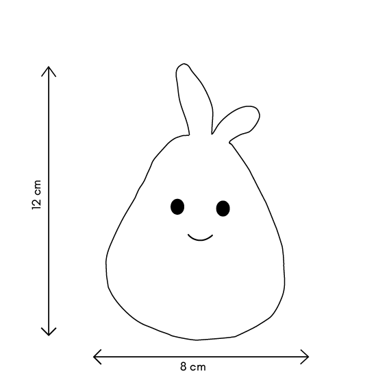 Peluche Amis du Jardin - Poire