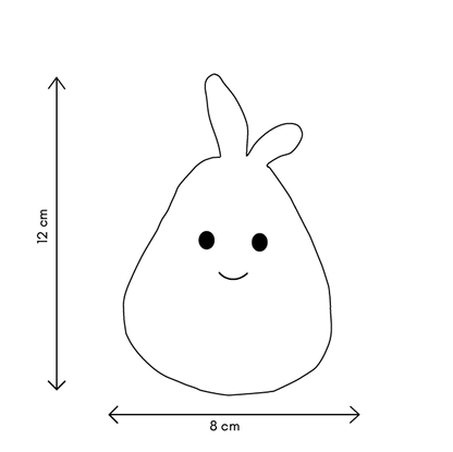 Peluche Amis du Jardin - Poire