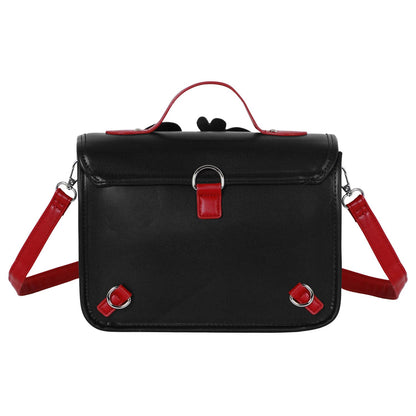 Disney Minnie Mouse Face Shoulder Bag/Backpack Satchel