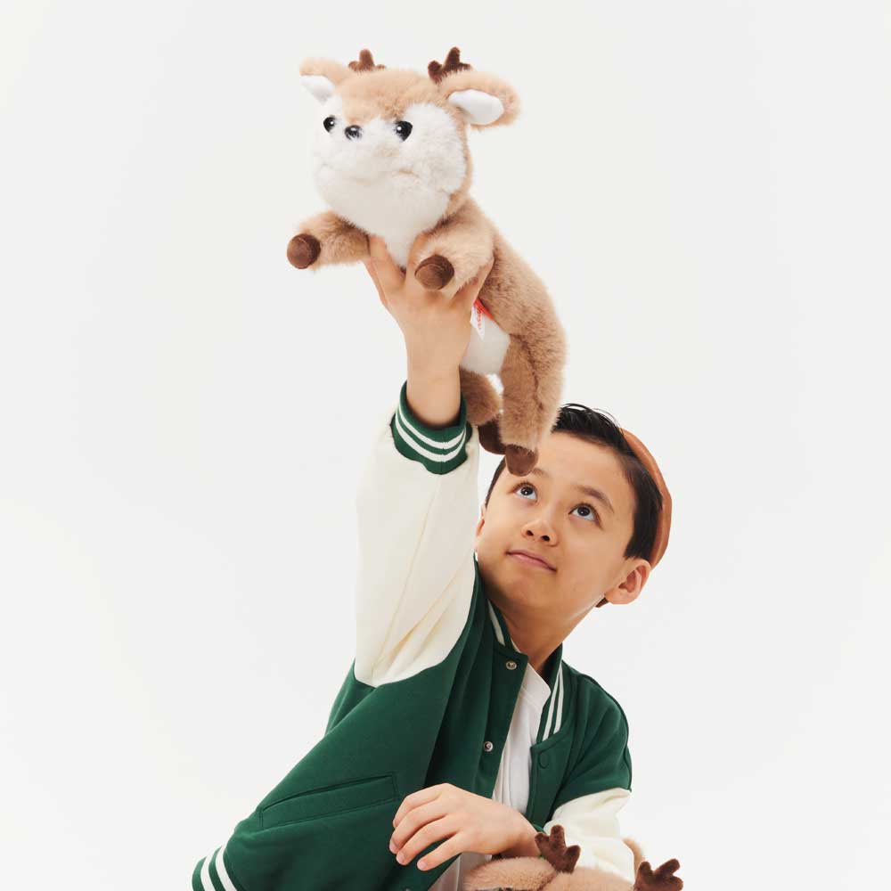 Peluche cerf ultra douce (38 cm) - 0+