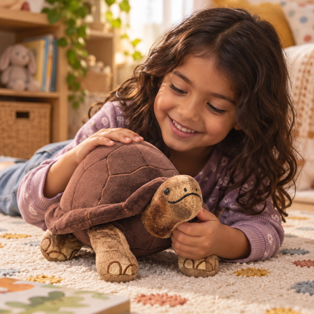 Peluche Tortue géante de la collection All About Nature