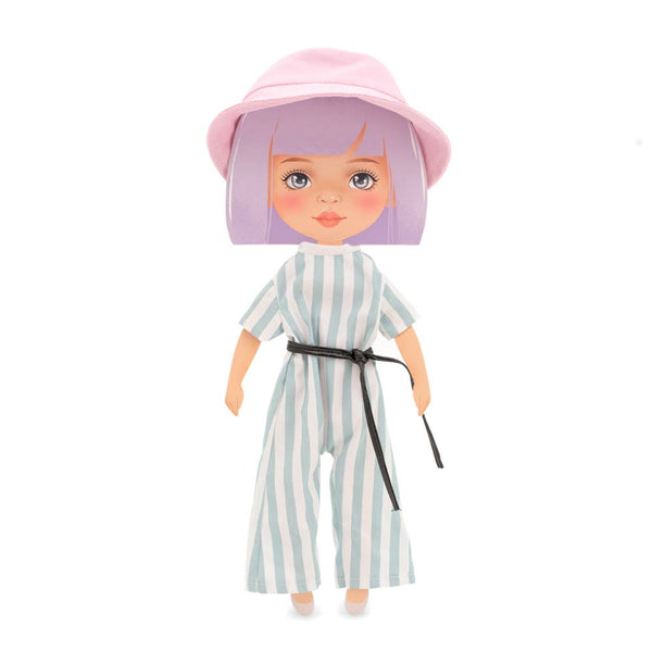 Clothing set: 28cm striped jumpsuit