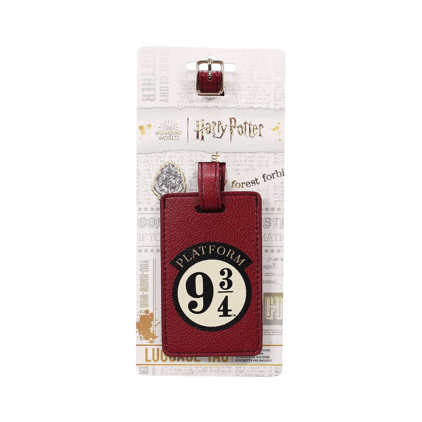 PU Luggage Bag Tag - Harry Potter (Platform 9 3 4)