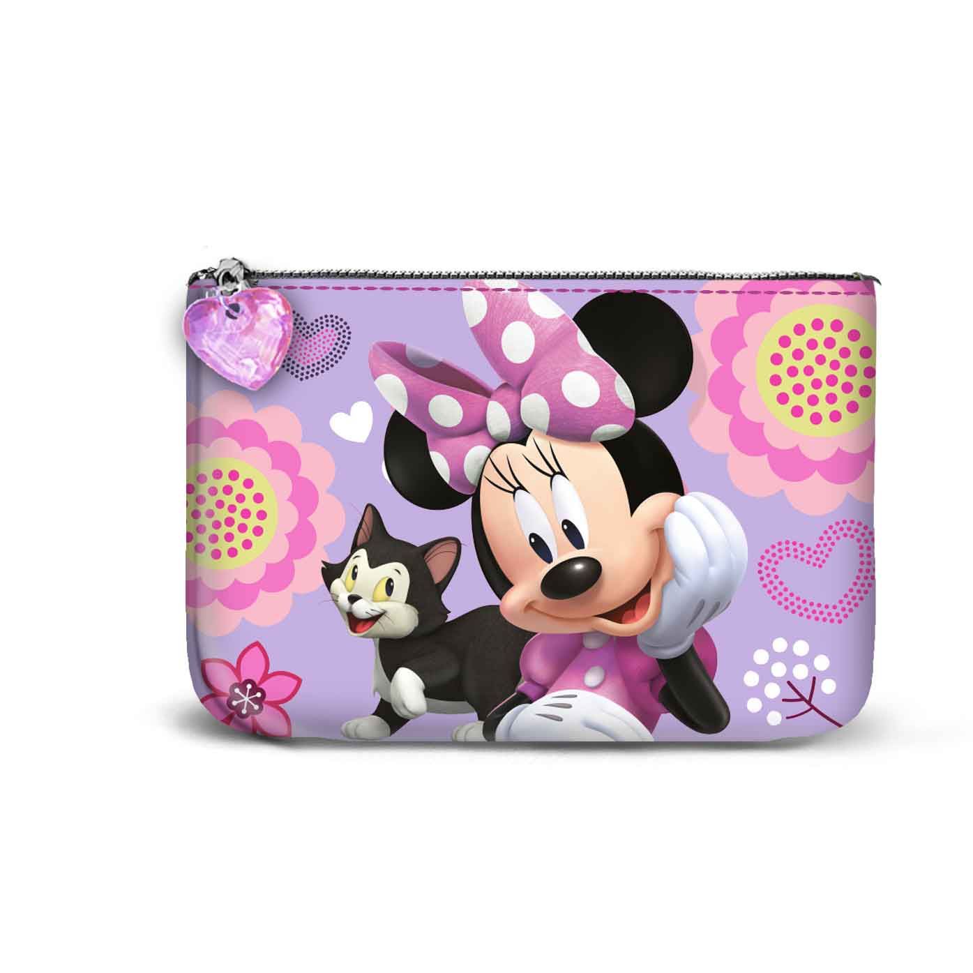 Disney Minnie Mouse Cat Small Square Coin Purse