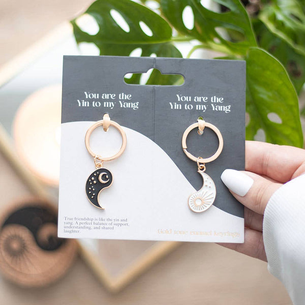 Pair of Yin Yang Best Friend Keychains