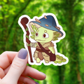Axolotl Druïde RPG-sticker