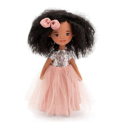 Tina doll in pink sequined dress - 32 cm