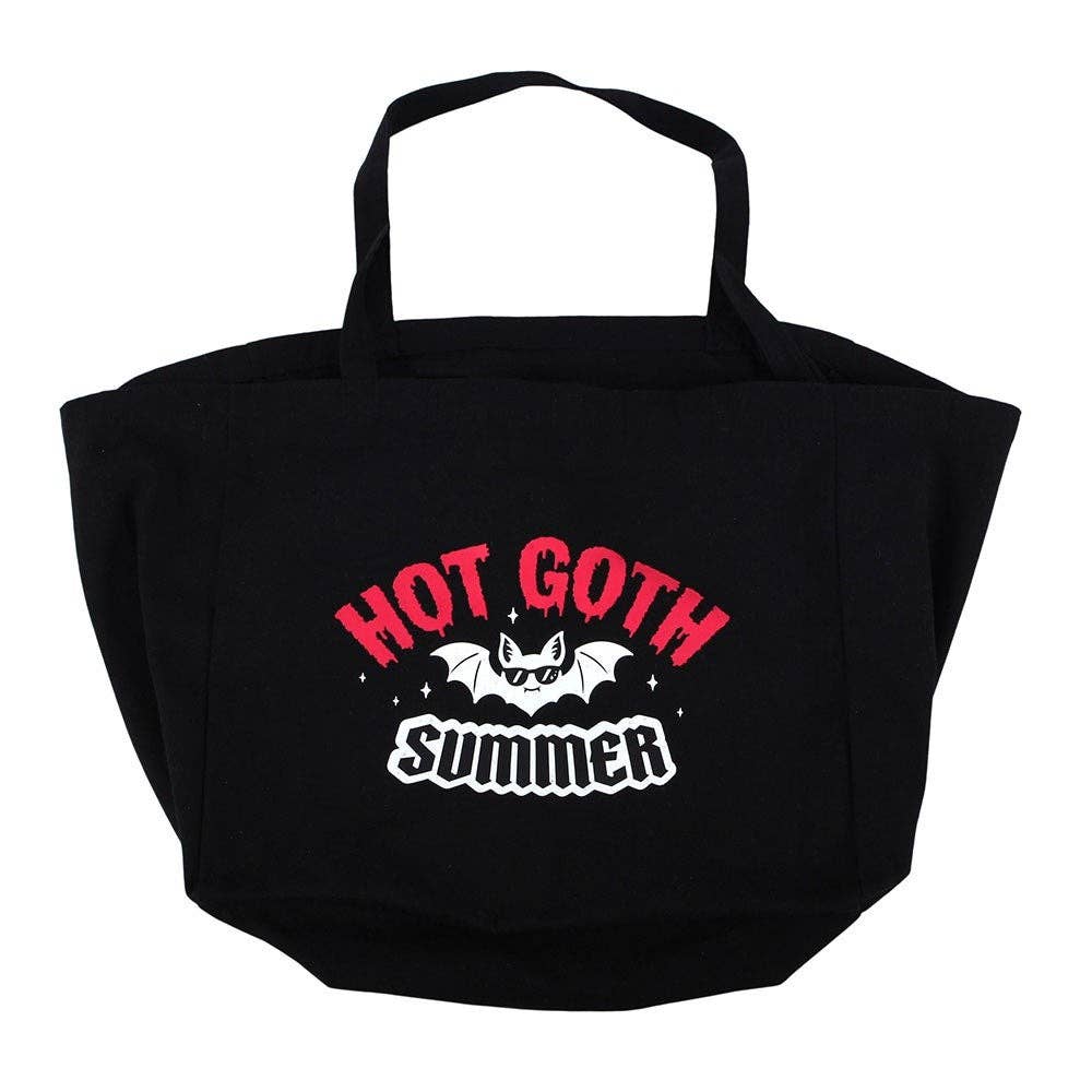 Cabas de plage “Hot Goth Summer”