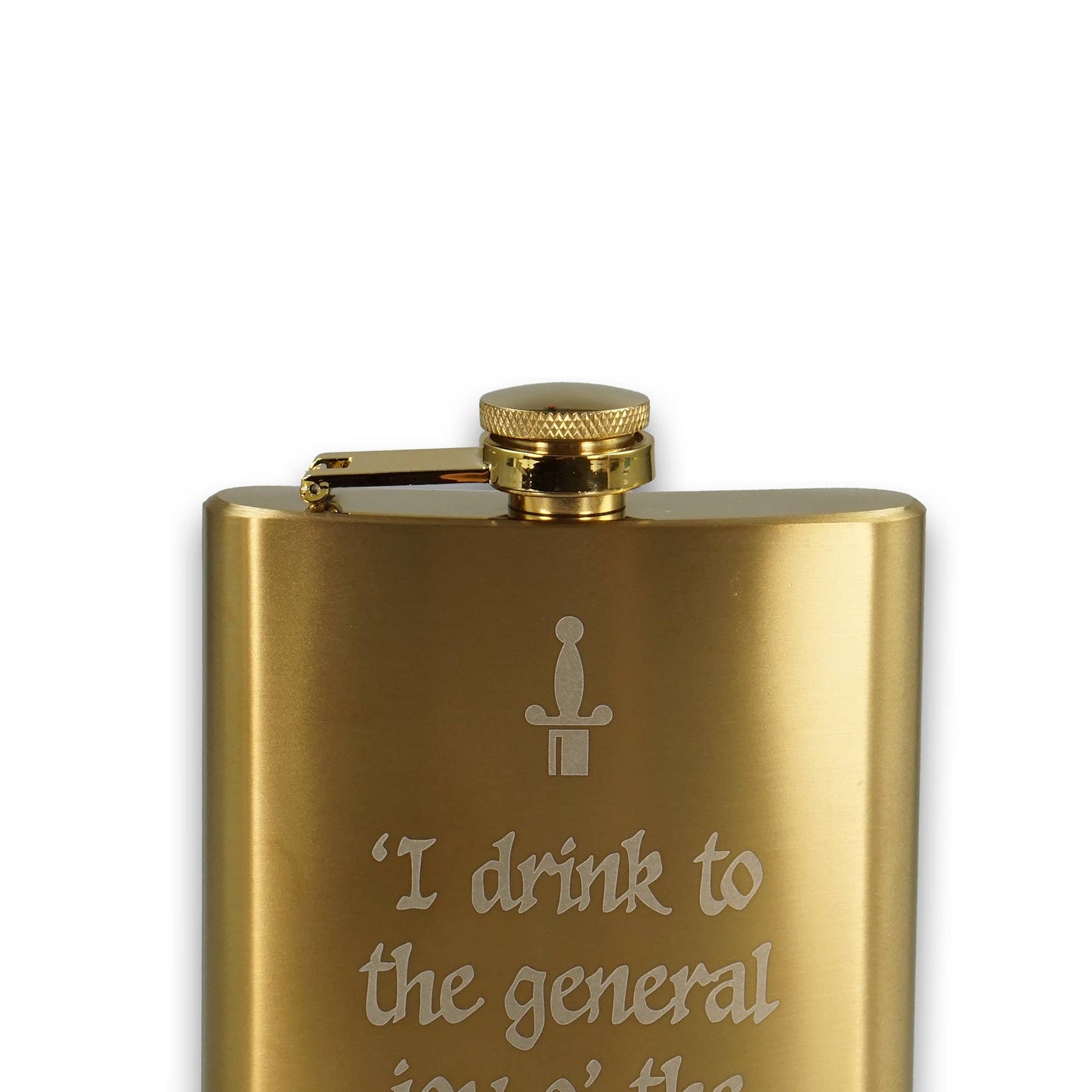 7oz flask - Shakespeare (Macbeth)