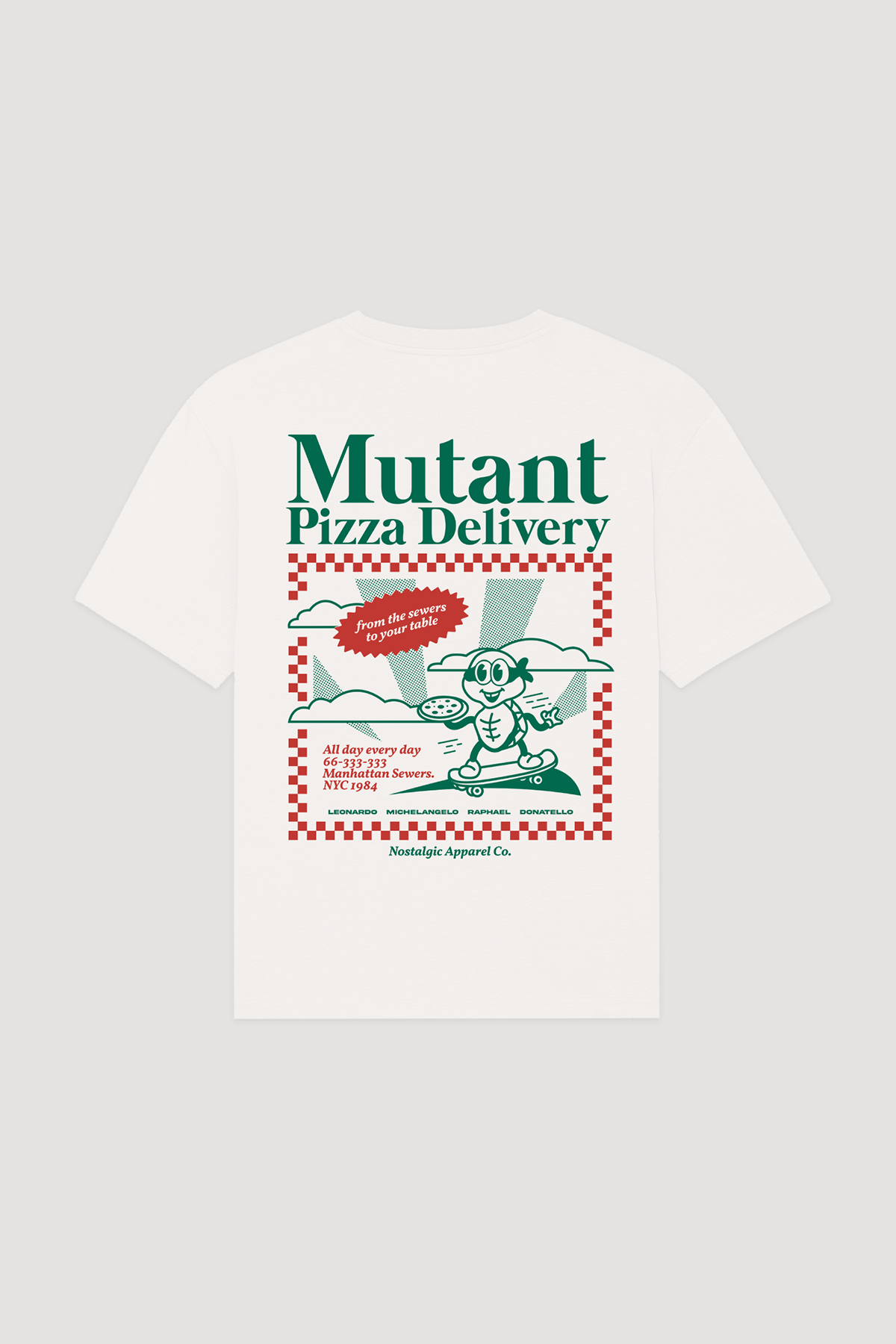 Mutant Pizza Delivery T-shirt