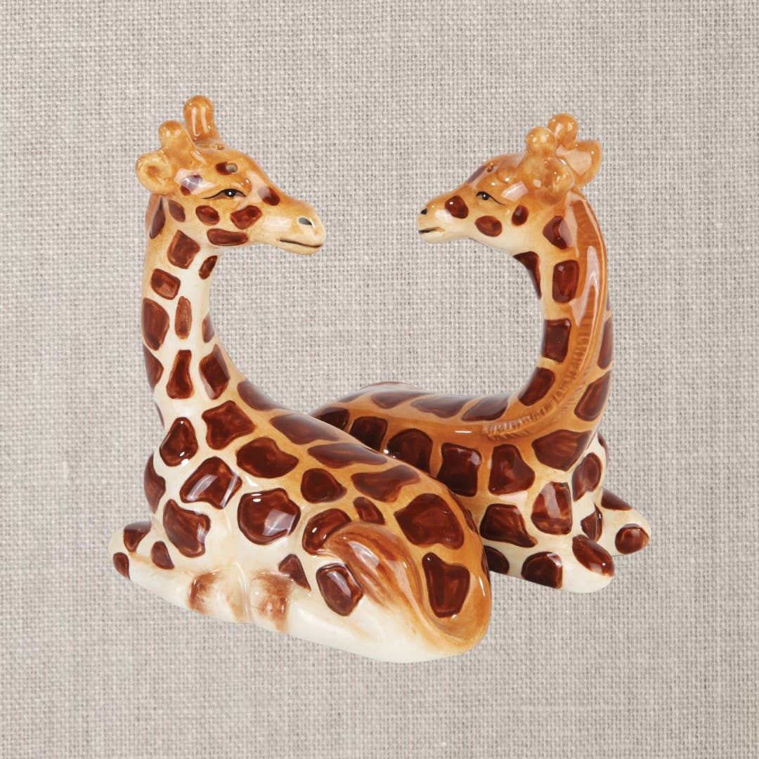 Giraffe Salt and Pepper Shaker Set