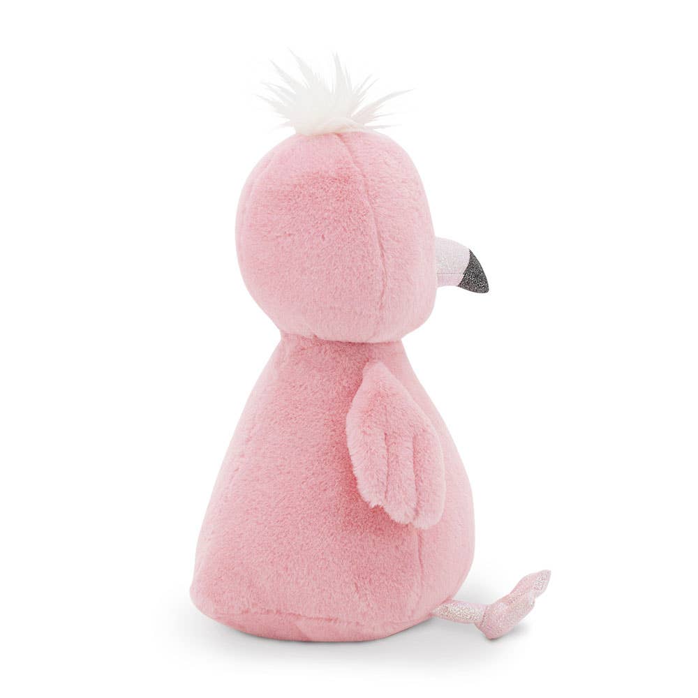 Pluche roze flamingo knuffel (22 cm)