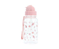 Tritan-Trinkflasche für Kinder Rosa Blätter und Blumen - 500 ml