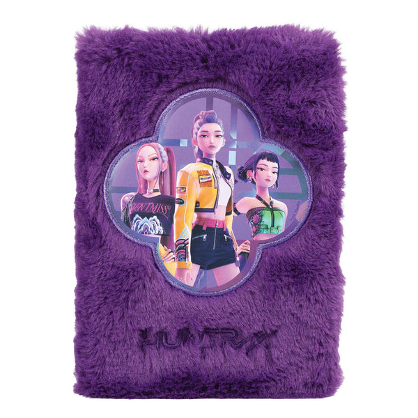 KPop Demon Hunters - Plush Notebook - Huntr/x