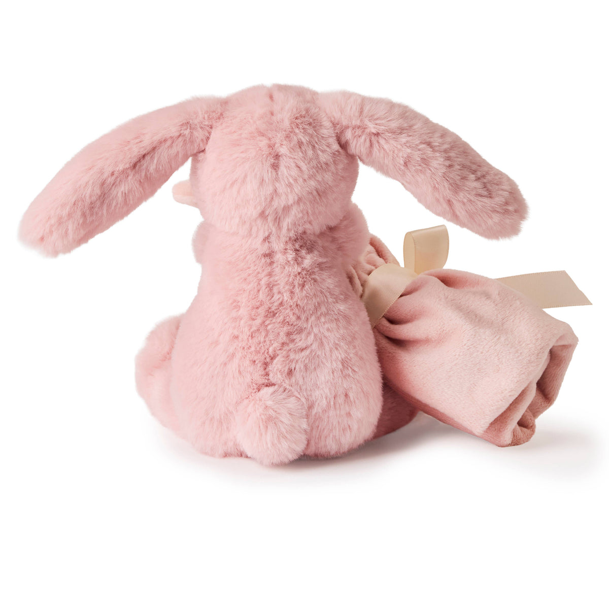 Peluche Lapin Rose avec Doudou – 15 cm
