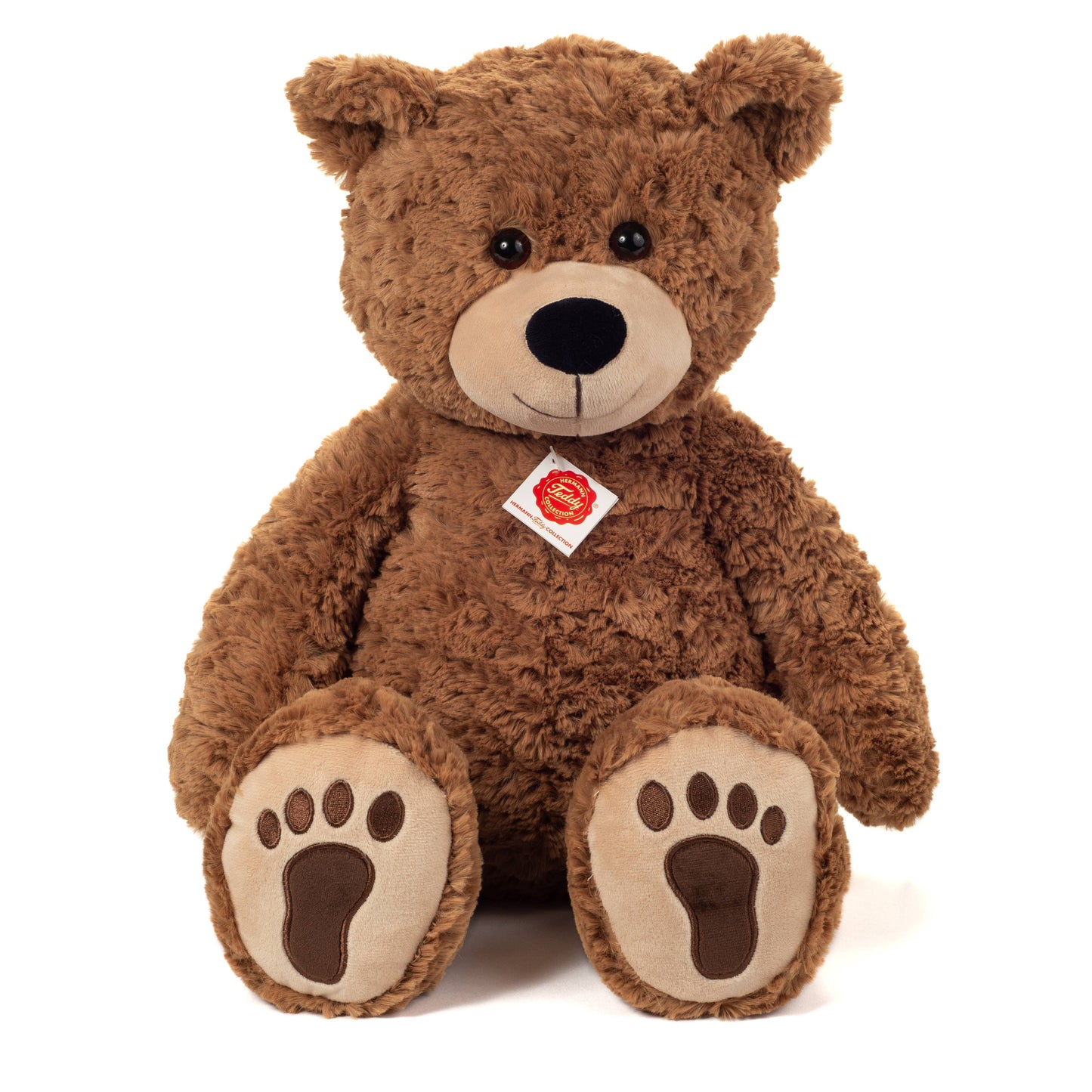 Peluche Ours Brund avec pattes brodées
