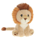Peluche Lion Assis – 14 cm – Keeleco