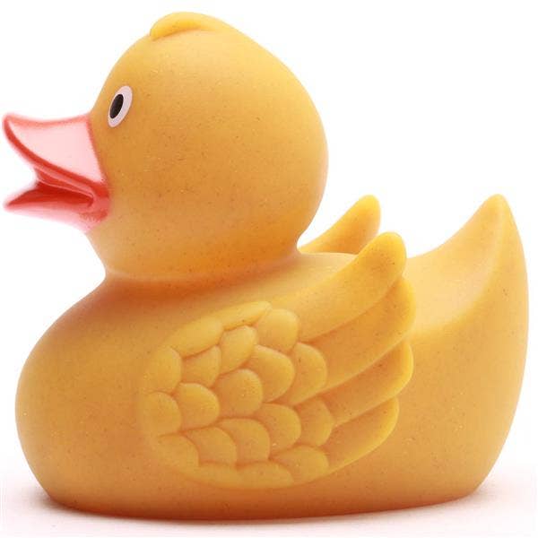 Wheat bath duck - yellow - rubber duck