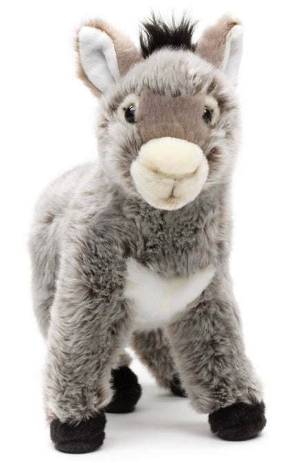 Standing donkey - 28 cm (height) - soft toy/plush