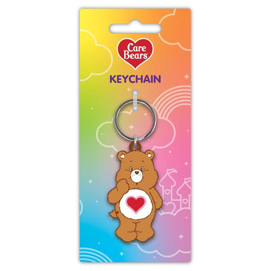 Care Bears PVC Keychain (Tenderheart Bear)