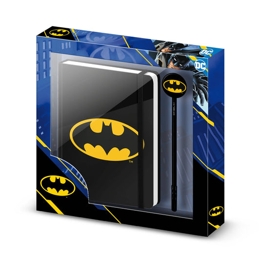DC Comics Batman Gift Set with Journal and Pen