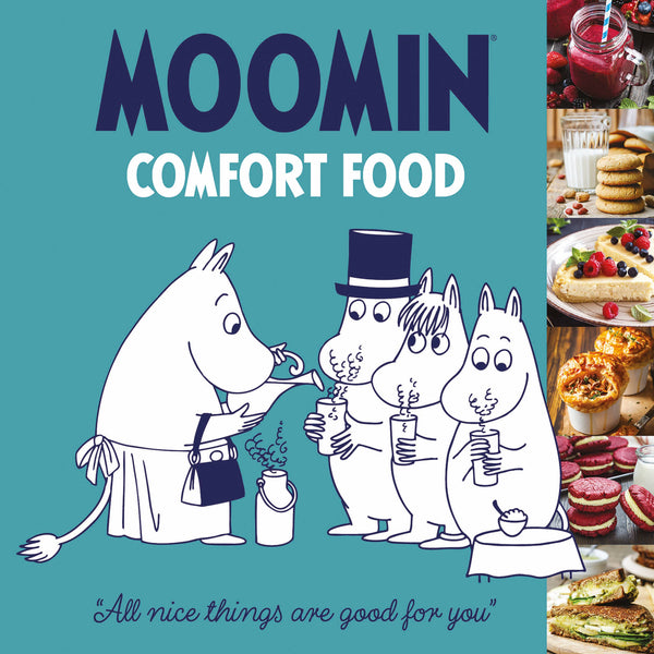 Vierkant cadeauboek, 64 pagina's - Moomin (Troostvoedsel)