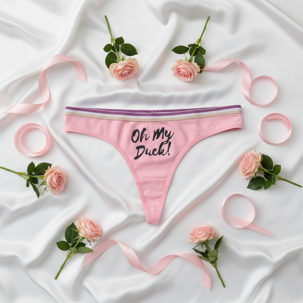 Pink "Oh My Duck" String