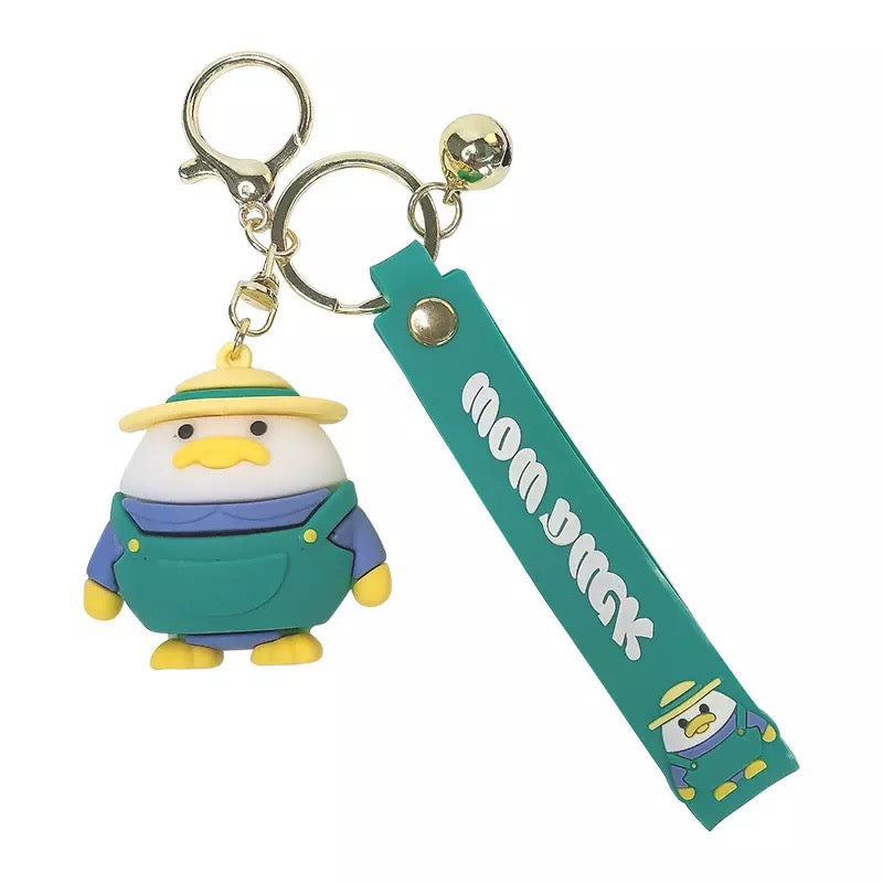 Porte Clés Canard Jardinier