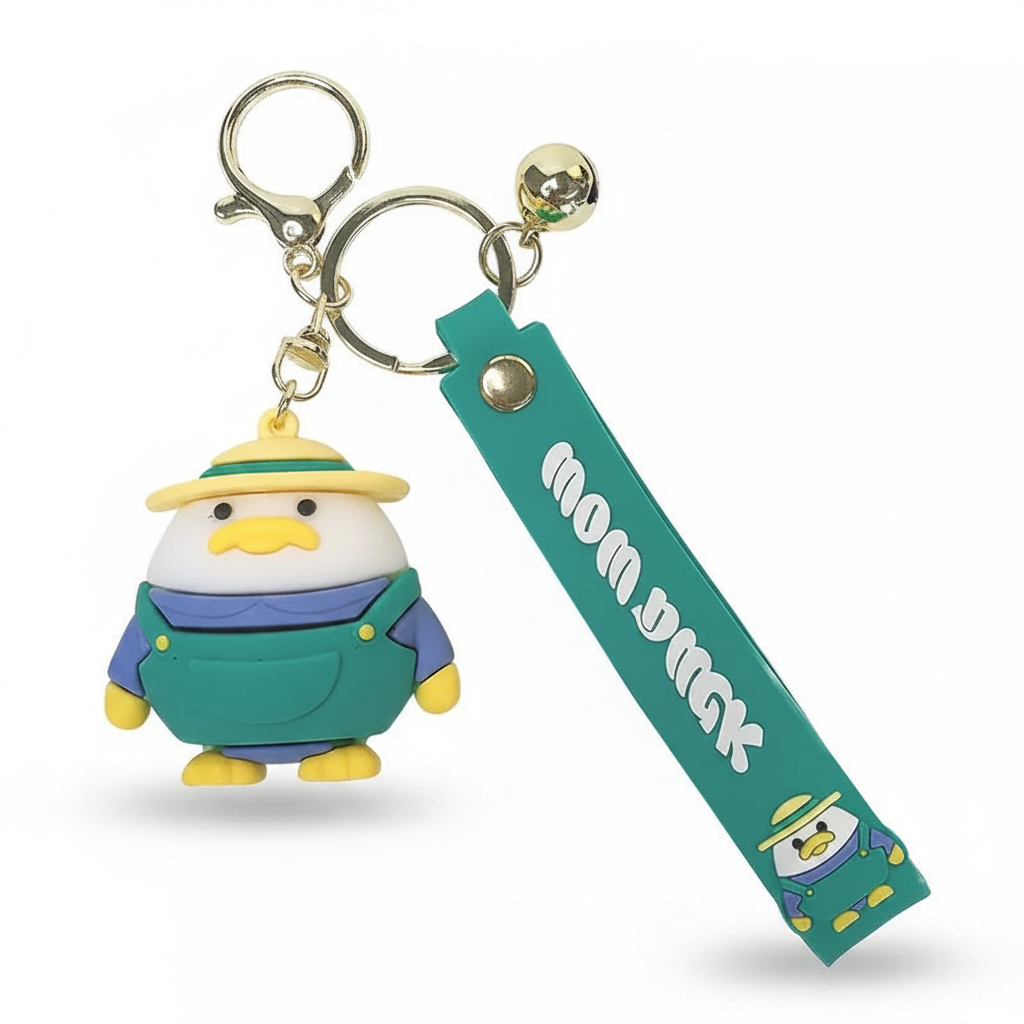 Gardener Duck Keychain
